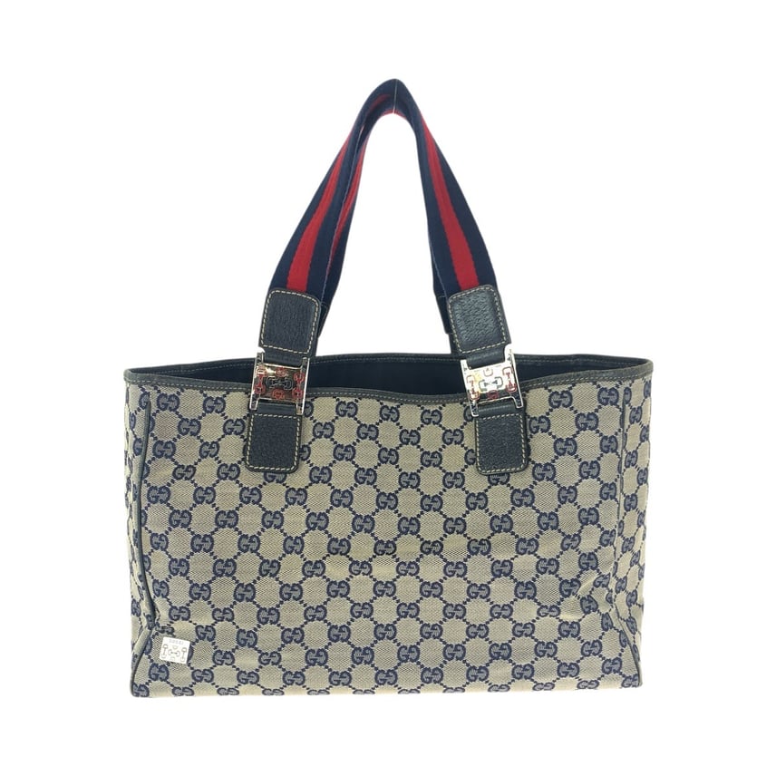 B (目立った傷や汚れなし)】GUCCI グッチ シェリーライン ネイビー B (目立った傷や汚れなし)】GUCCI グッチ シェリーライン ネイビー