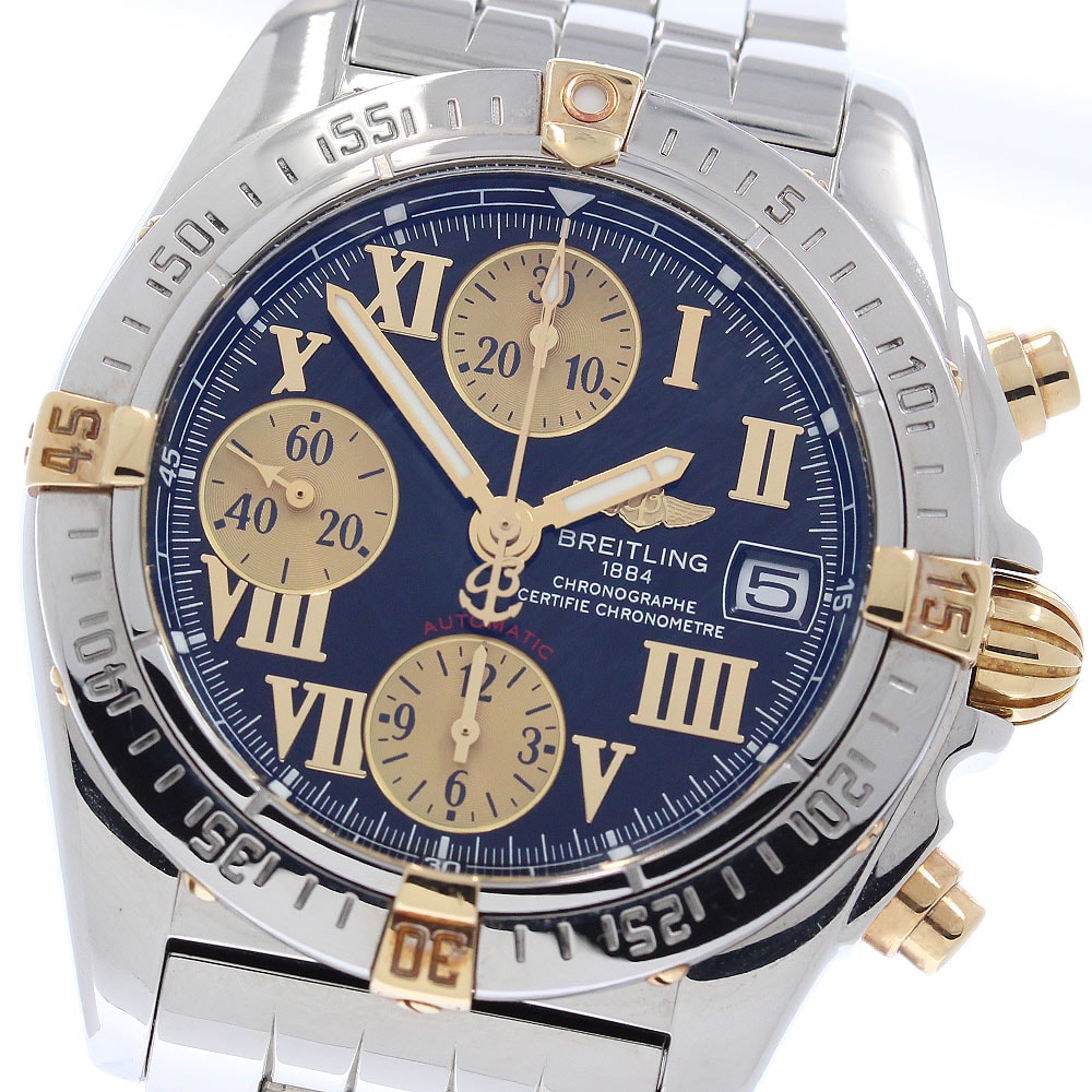 ☆良品 ブライトリング クロノコックピット B13358 メンズ 【中古】