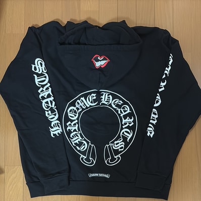 Chrome Hearts Matty Boy Chomper Horseshoe Hoodie "Black"
