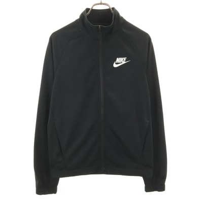 NIKE ナイキ ジップジャケット S ブラック系 裏トリコット