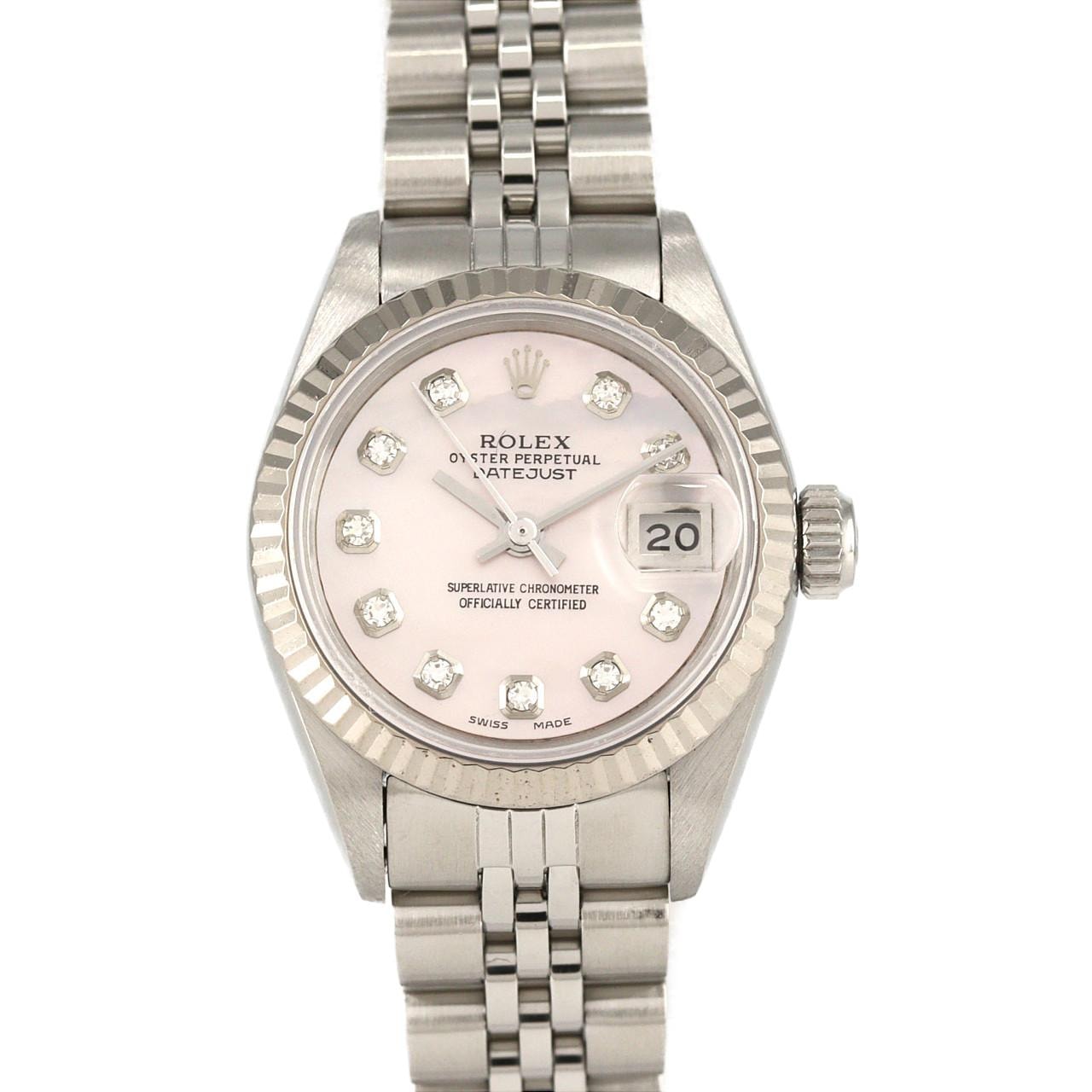 ロレックス デイトジャスト 69174NG SSxWG 自動巻 L番