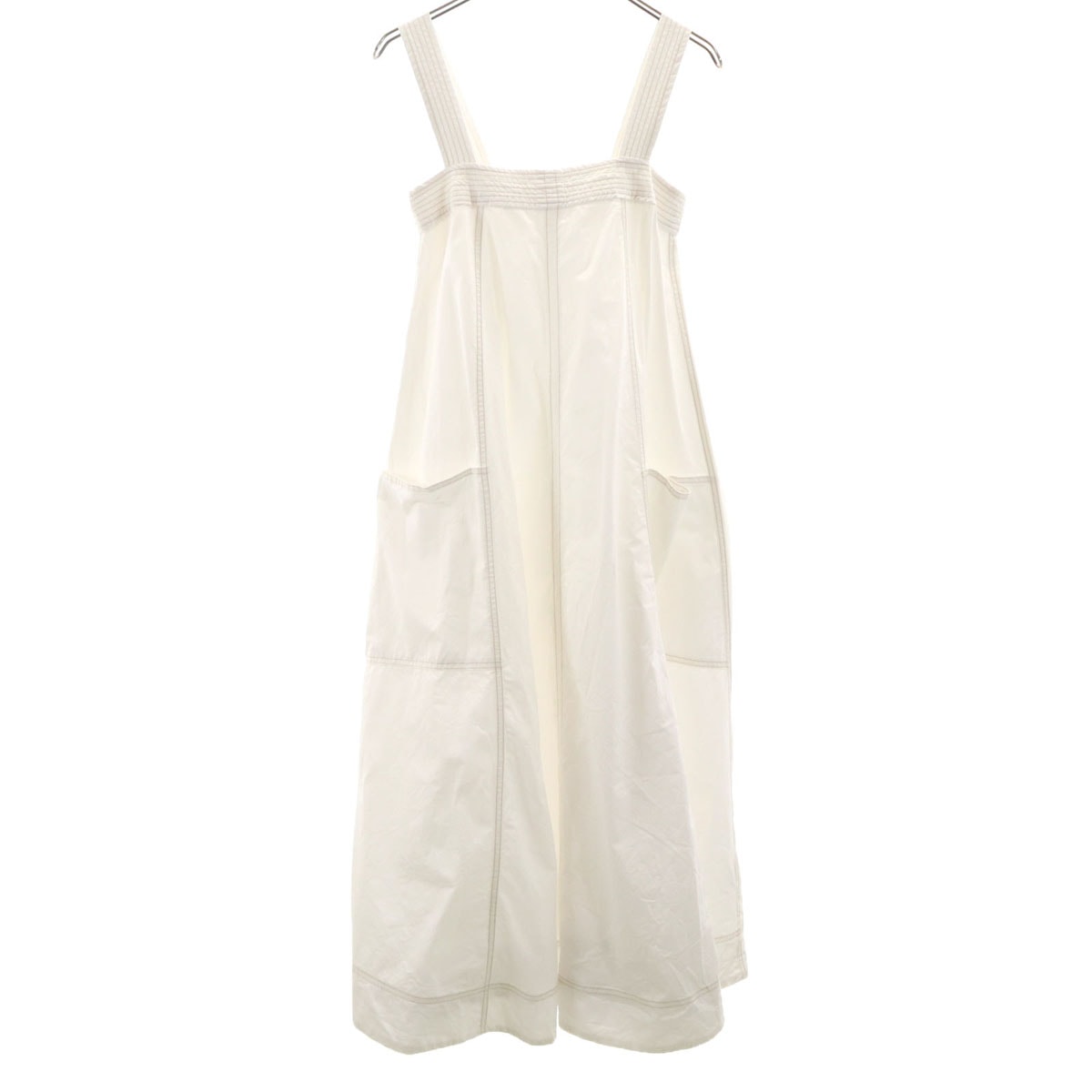 ZARA ザラ ジャンパースカート XS ホワイト