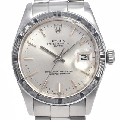 値下 ロレックス ROLEX 1501 ヴィンテージ オイスターパーペチュアル デイト Cal.1570 シグマダイヤル メンズ 腕時計 I#147387