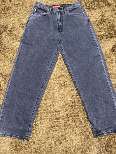 Supreme Baggy Jean "Washed Black" (23SS)
