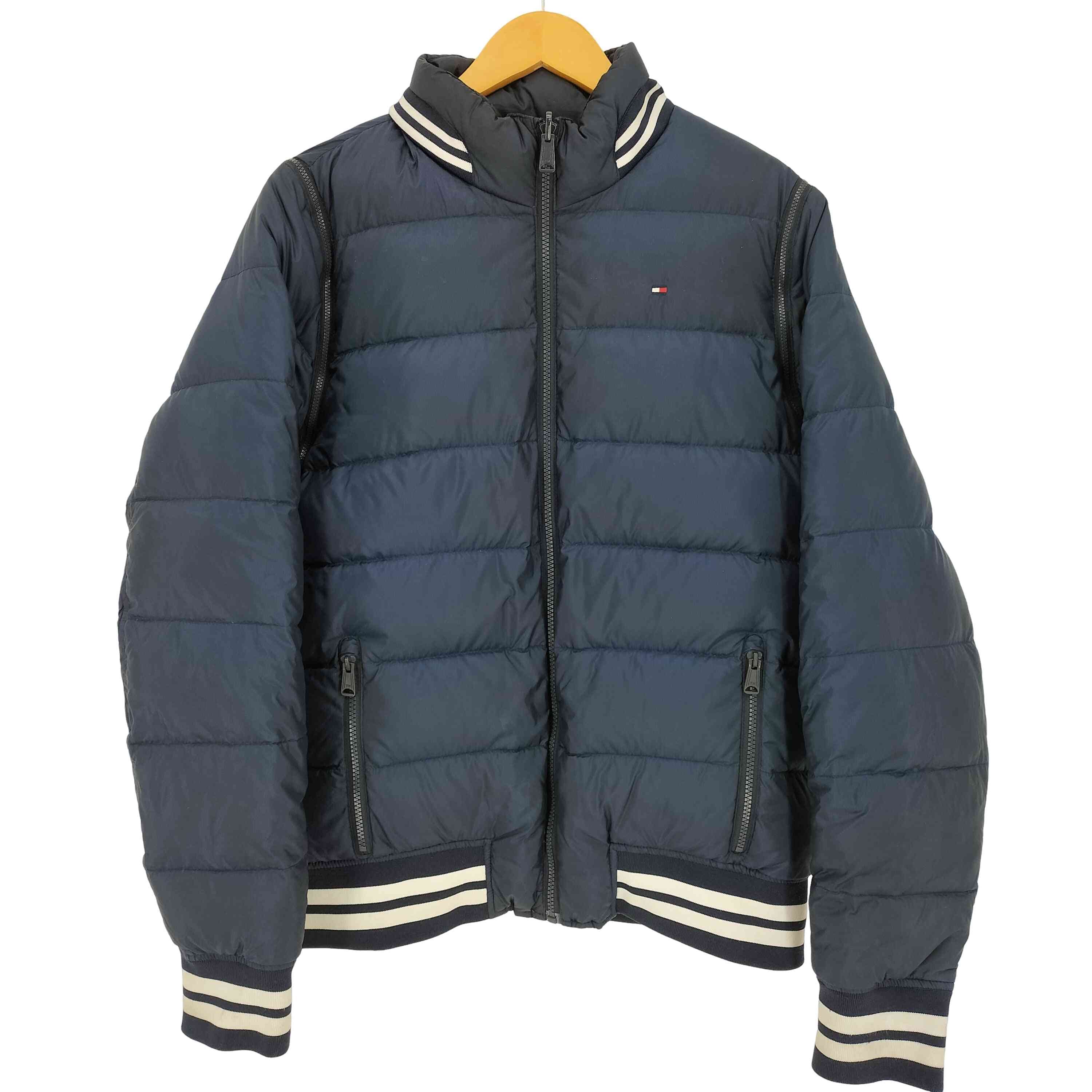 Reversible Down Jacket ロゴ刺繍 リバーシブル ダウンジャケット【1142058437861】