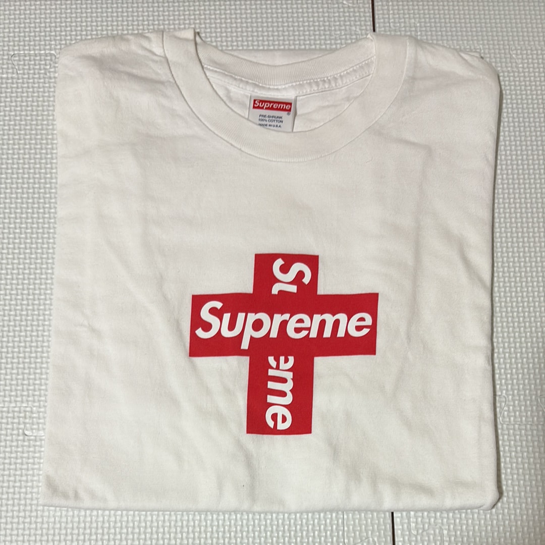 Supreme Cross Box Logo Tee "White"