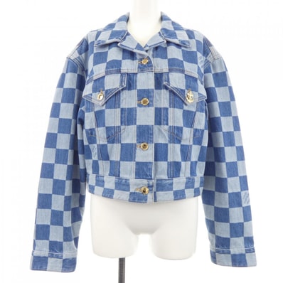 ルイヴィトン LOUIS VUITTON ダミエデニムジャケット FQJA59RXZ デニムジャケット