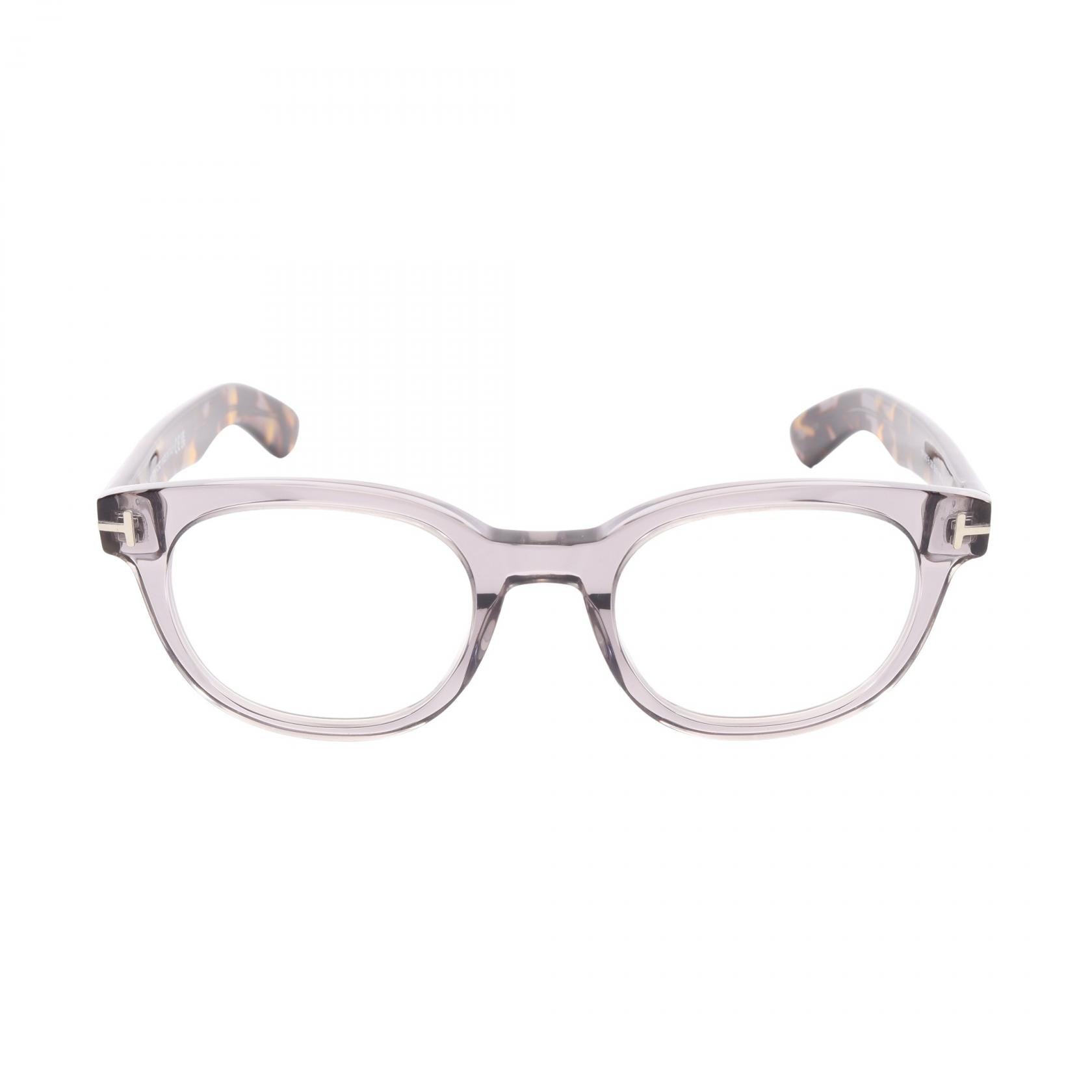 トムフォード TOM FORD 度なし メガネ 衣料品 プラスチック メンズ レディース ブラウン系 / グレー系 5807B02050BCUT 【新品】