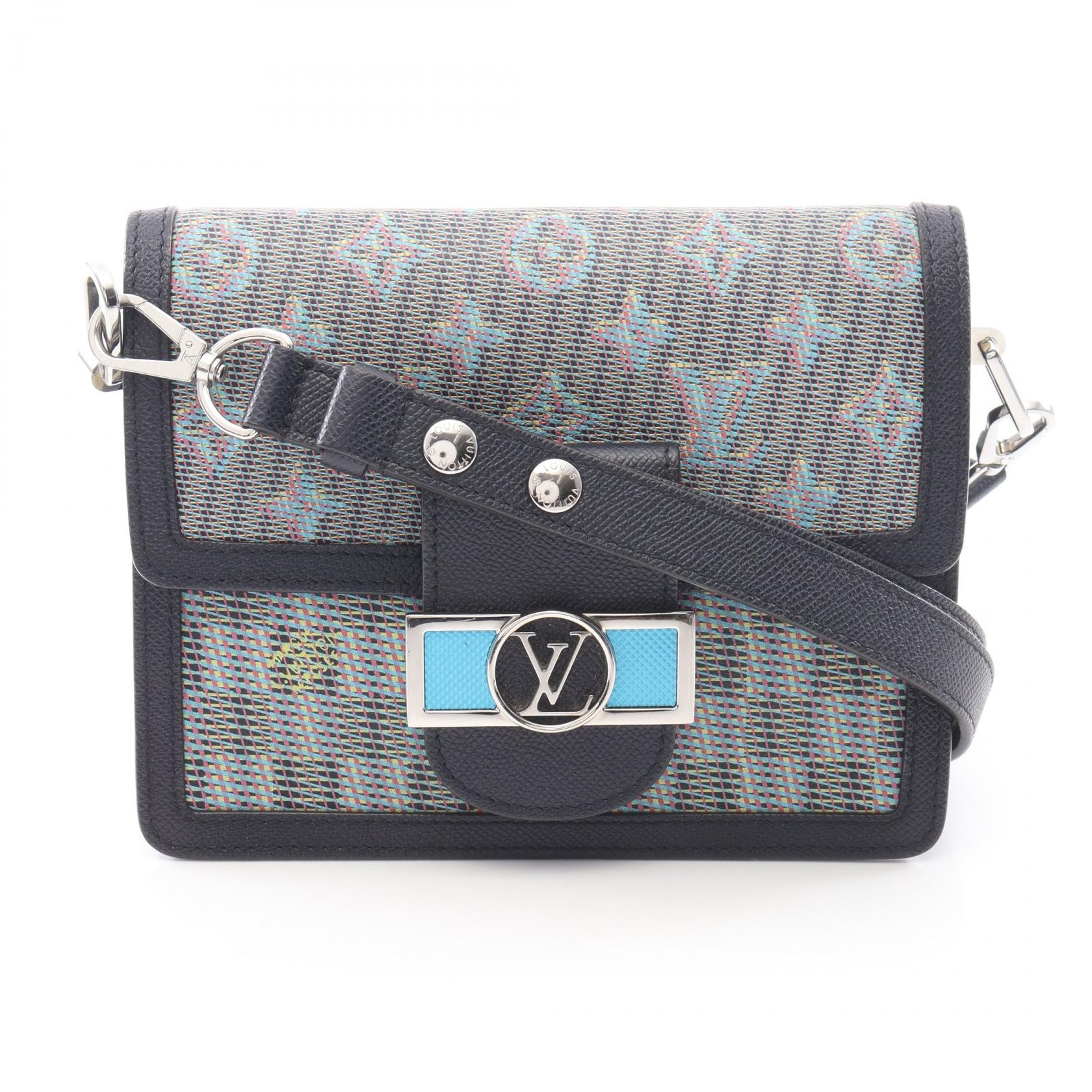 ルイヴィトン カプシーヌMINI ショルダーバッグ リザード ブルー レディース LOUIS VUITTON  中古 LOUIS VUITTON - ルイヴィトン カプシーヌMINI ショルダーバッグ