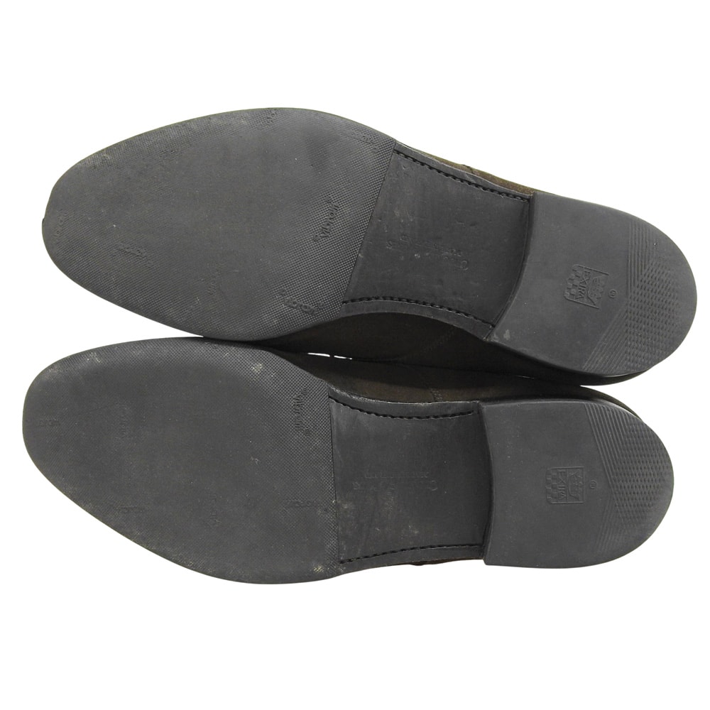 クロケット&ジョーンズ BURFORD スエード レザーシューズ メンズ ダークブラウン系 71/2 7.5