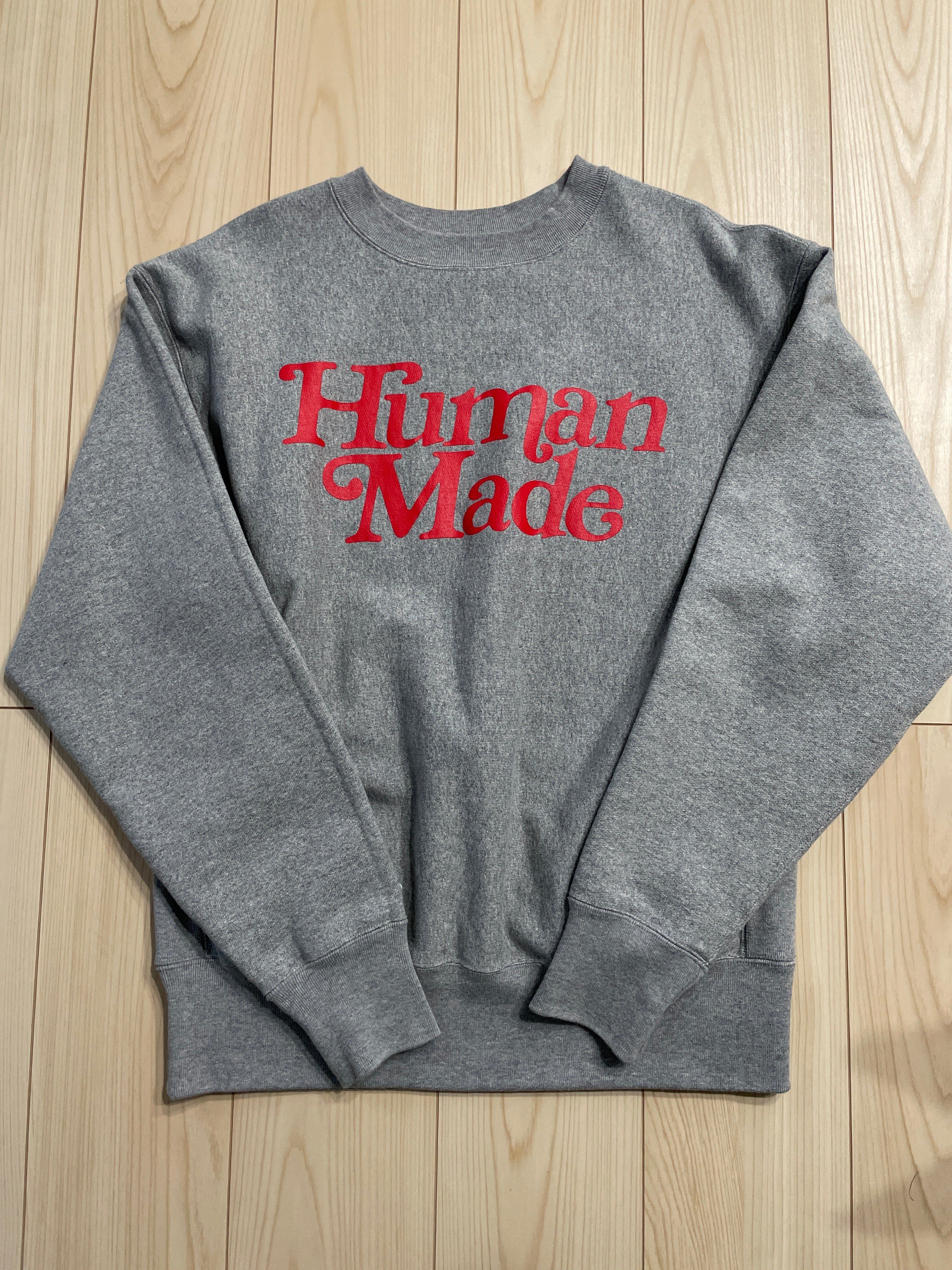 HUMAN MADE x Girls Don'T Cry Crew Neck Sweatshirt "Gray" / VERDY