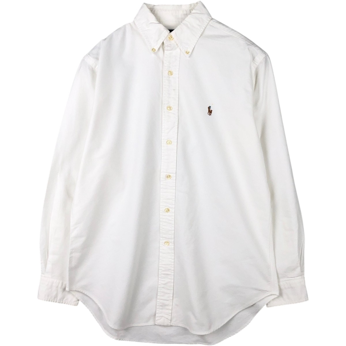 古着 ラルフローレン Ralph Lauren CLASSIC FIT 長袖 ボタンダウンシャツ メンズM相当/eaa666405