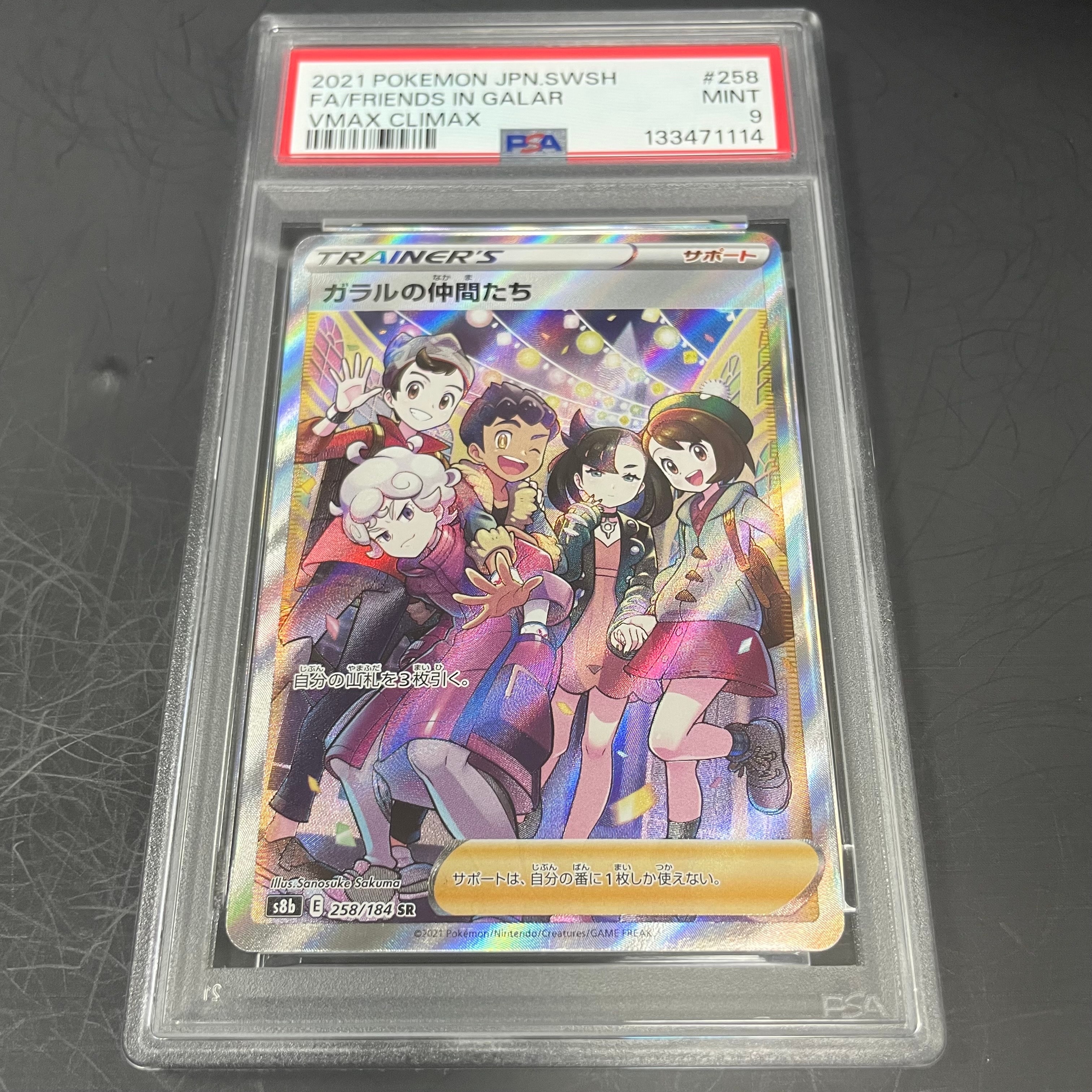 ガラルの仲間たち SR[S8b 258/184](ハイクラスパック「VMAXクライマックス」)