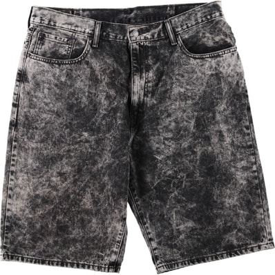 古着 ビッグサイズ リーバイス Levi's 569 ケミカルウォッシュ ブラックデニムショーツ ハーフパンツ メンズw40相当/eaa620251