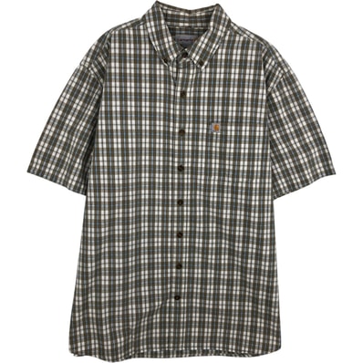 古着 カーハート Carhartt RELAXED FIT 半袖 ワークシャツ メンズXL相当/eaa477530