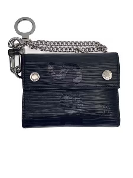 Louis Vuitton x Supreme Chain Wallet "Black"