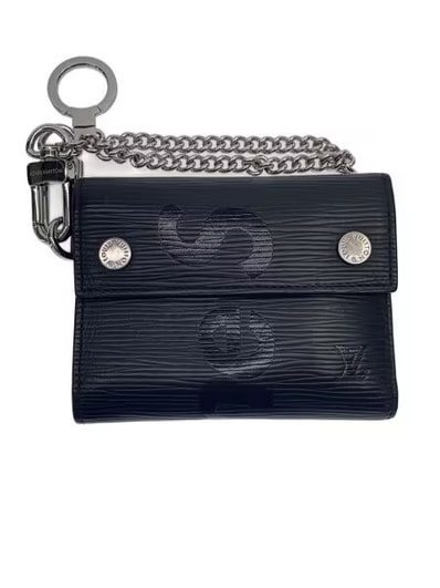 Louis Vuitton x Supreme Chain Wallet "Black"