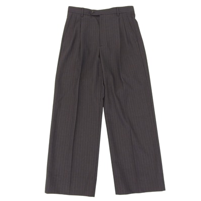 未使用品 グッチ スラックス チャコールグレー メンズ 46 675273