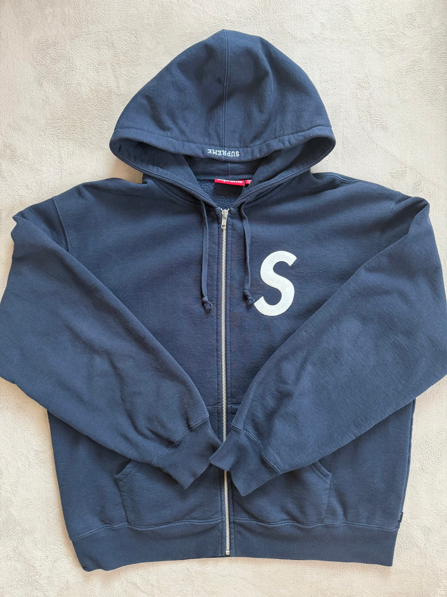 Supreme S Logo Hooded Sweatshirt 
