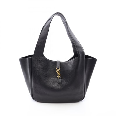 サンローランパリ SAINT LAURENT PARIS LE 5 A 7 BEA トートバッグ バッグ レザー レディース ブラック系 763435AAEQC1000 【中古】