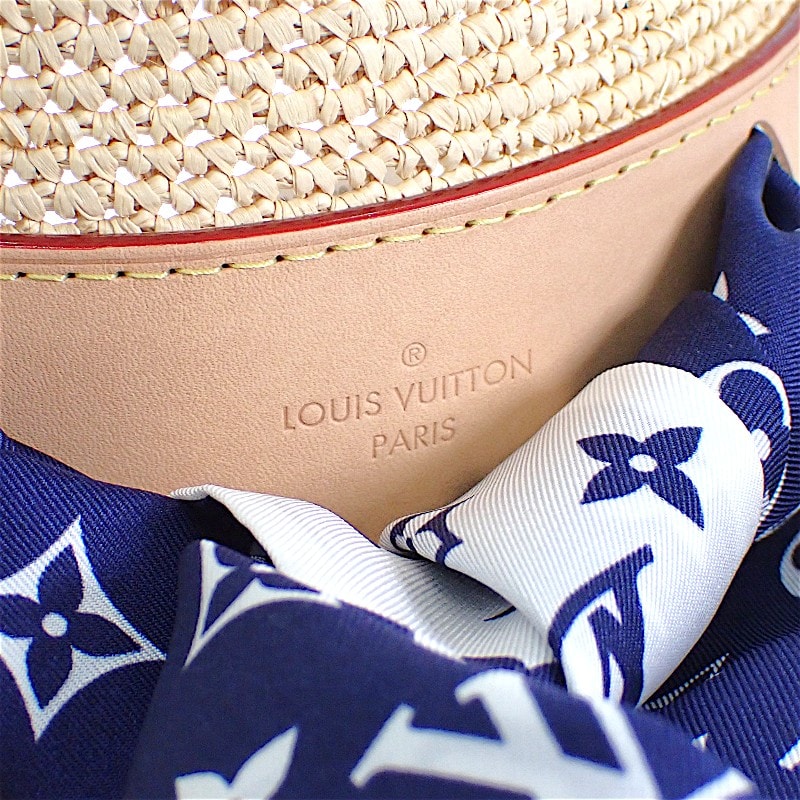 C (やや傷や汚れあり)】ルイヴィトン フェドラ・LV サマー