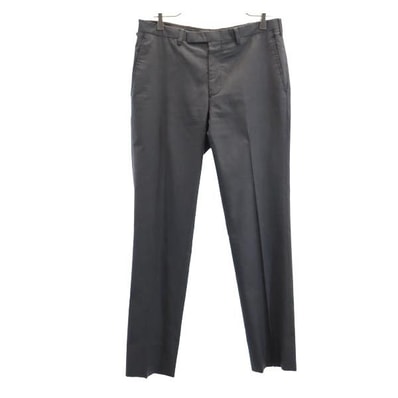 BURBERRY BLACK LABEL バーバリーブラックレーベル 三陽商会 ウールブレンド スラックスパンツ 79 グレー系