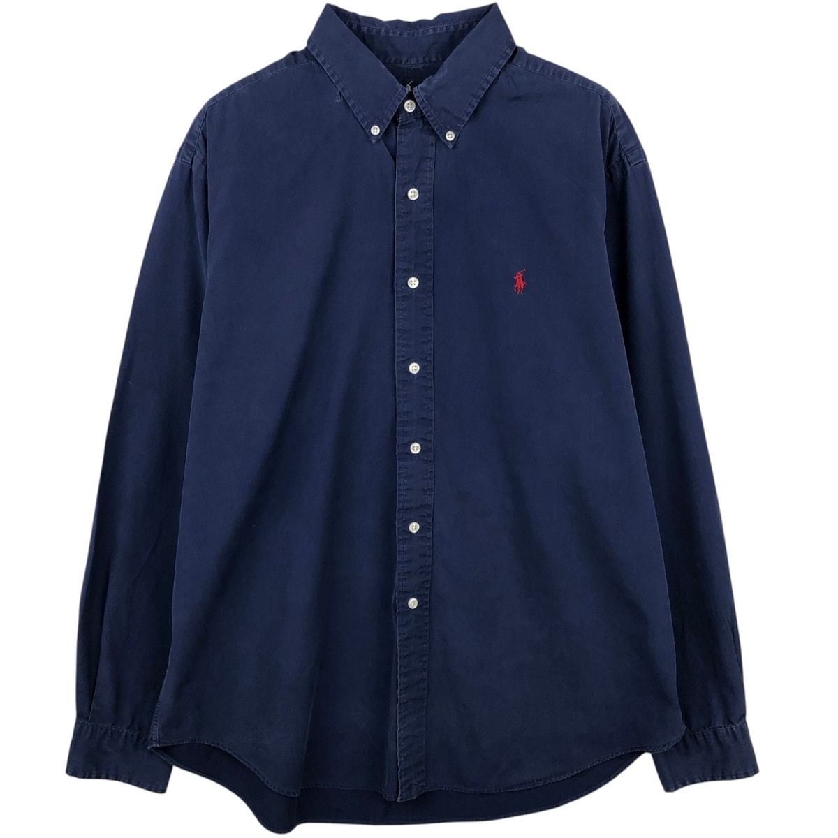 古着 ラルフローレン Ralph Lauren CLASSIC FIT 長袖 ボタンダウンシャツ メンズXL相当 薄手/eaa634430
