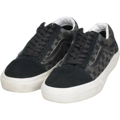 古着 バンズ VANS OLD SKOOL オールドスクール チェック柄 スニーカー 8 メンズ26.0cm相当/saa015043