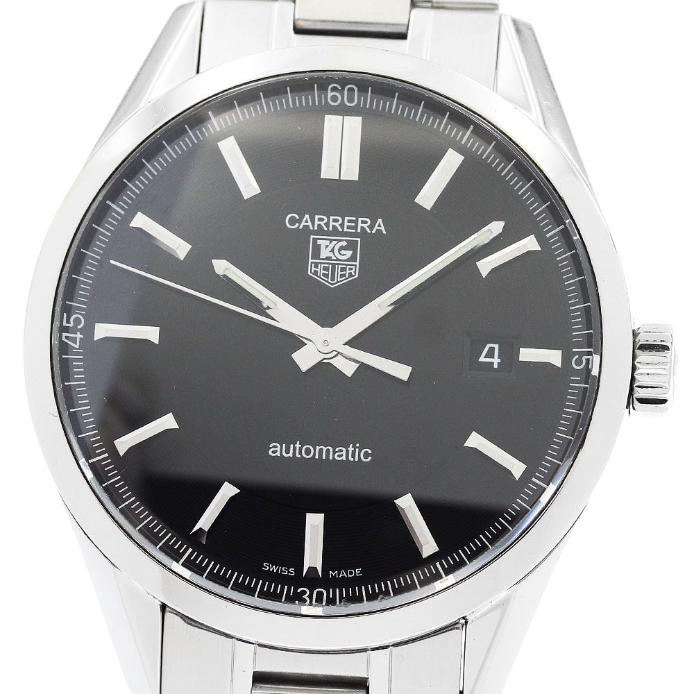 タグホイヤー カレラ デイト WV211B-1 自動巻き メンズ 【中古】