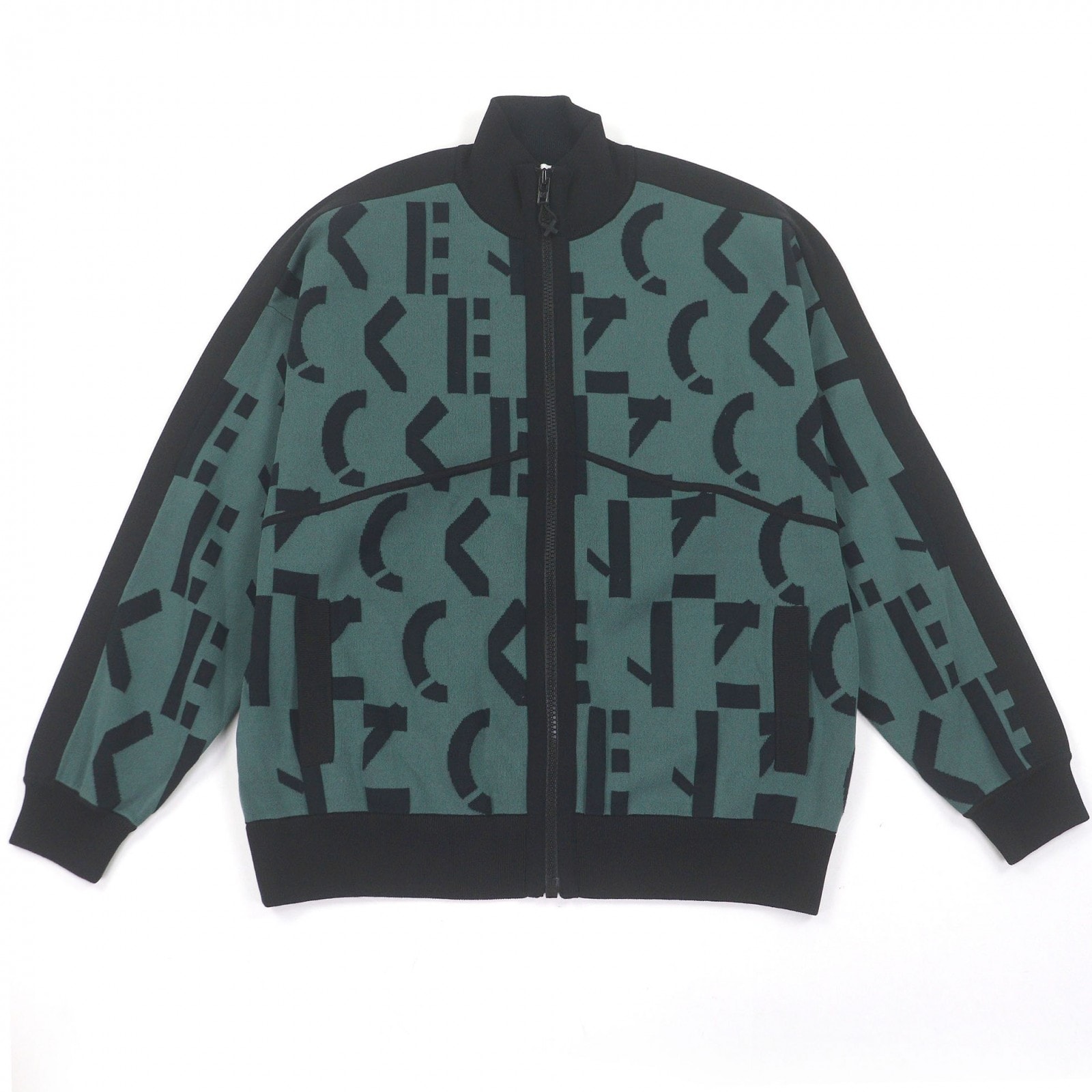 極美品 ケンゾー ブルゾン グリーン メンズ L