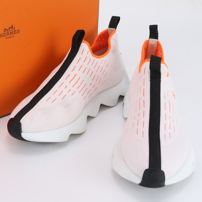 ■極美品 エルメス エクレール ニット 37 1/2スニーカー