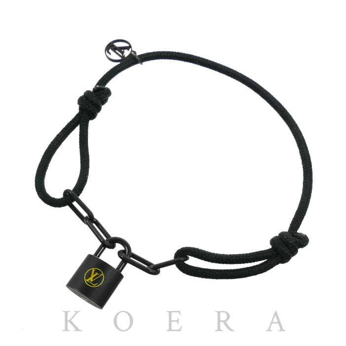 LOUIS VUITTON ルイ・ヴィトン チタン ロックイット ヴァージル アブロー ブレスレット Q05270 E81227 ユニセックス【中古】