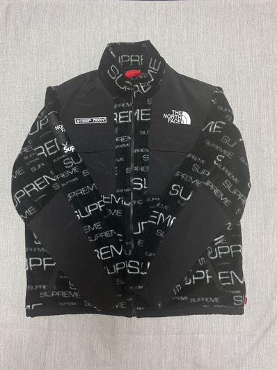 Supreme x The North Face Steep Tech Fleece Jacket "Black"