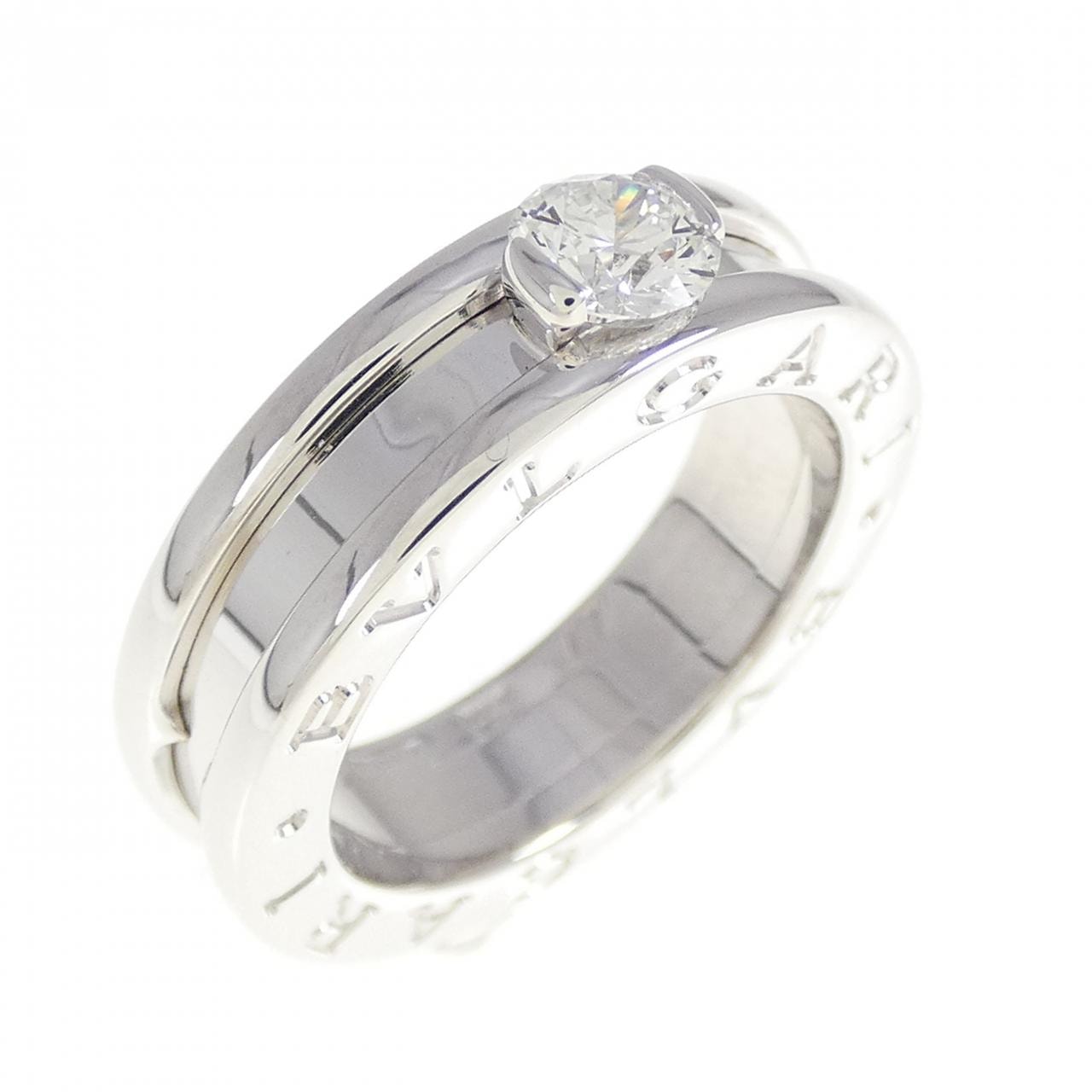 ブルガリ B.zero1 リング 0.31CT F IF 3EXT
