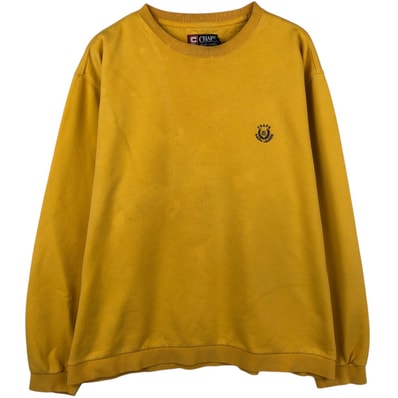 古着 ラルフローレン Ralph Lauren CHAPS チャップス ワンポイントロゴスウェットシャツ トレーナー メンズXL相当/eaa633668
