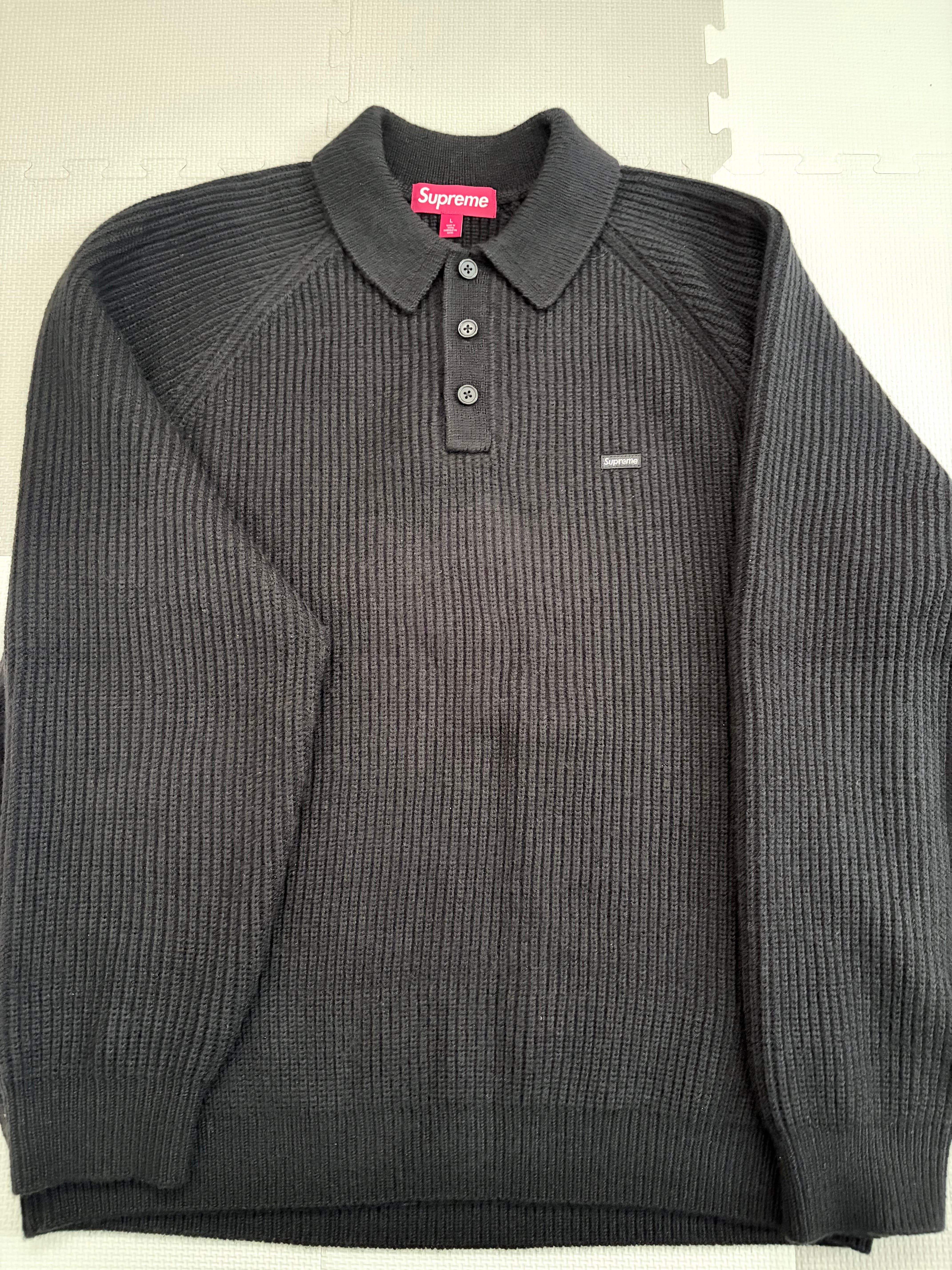 Supreme Small Box Polo Sweater (25FW) 