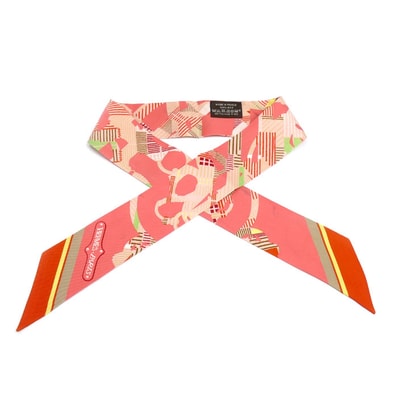 HERMES エルメス ツイリー CAVALCADOUR MORNING スカーフ マルチカラー レディース【中古】