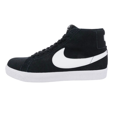 NIKE SB ナイキエスビー スニーカー 864349-002 Zoom Blazer Mid Black White ズーム ブレーザー ミッド ブラック ホワイト ミッドカット スニーカー ブラック系 28cm【中古】
