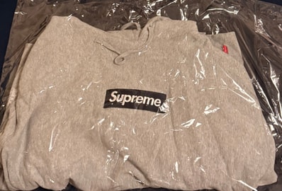 Supreme Box Logo Hooded Sweatshirt (25FW) "Heather Grey"