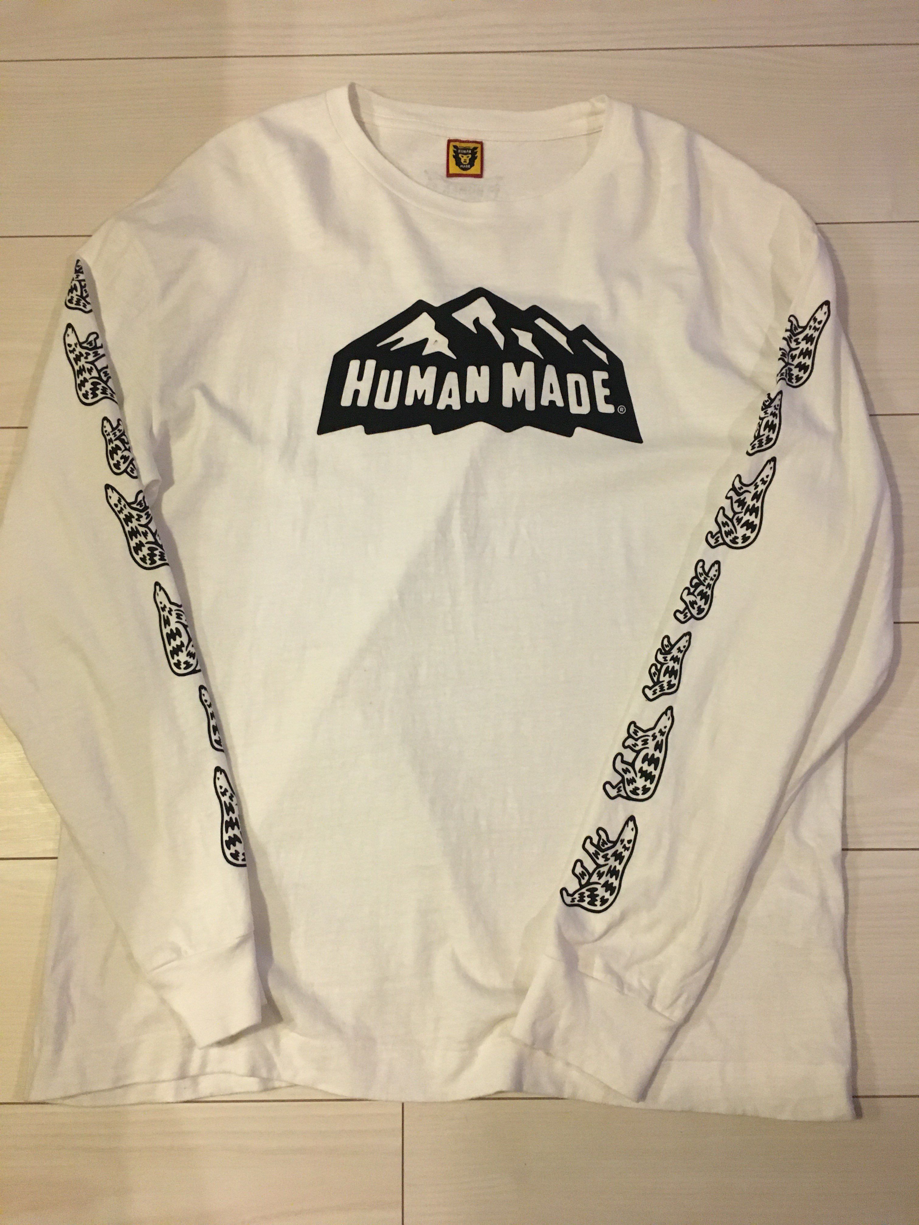 HUMAN MADE LONG-T "White"
