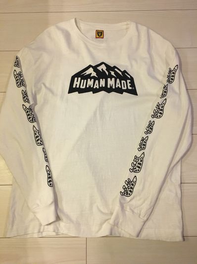 HUMAN MADE LONG-T "White"