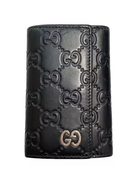 GUCCI GG Dorian Key Case "Black"