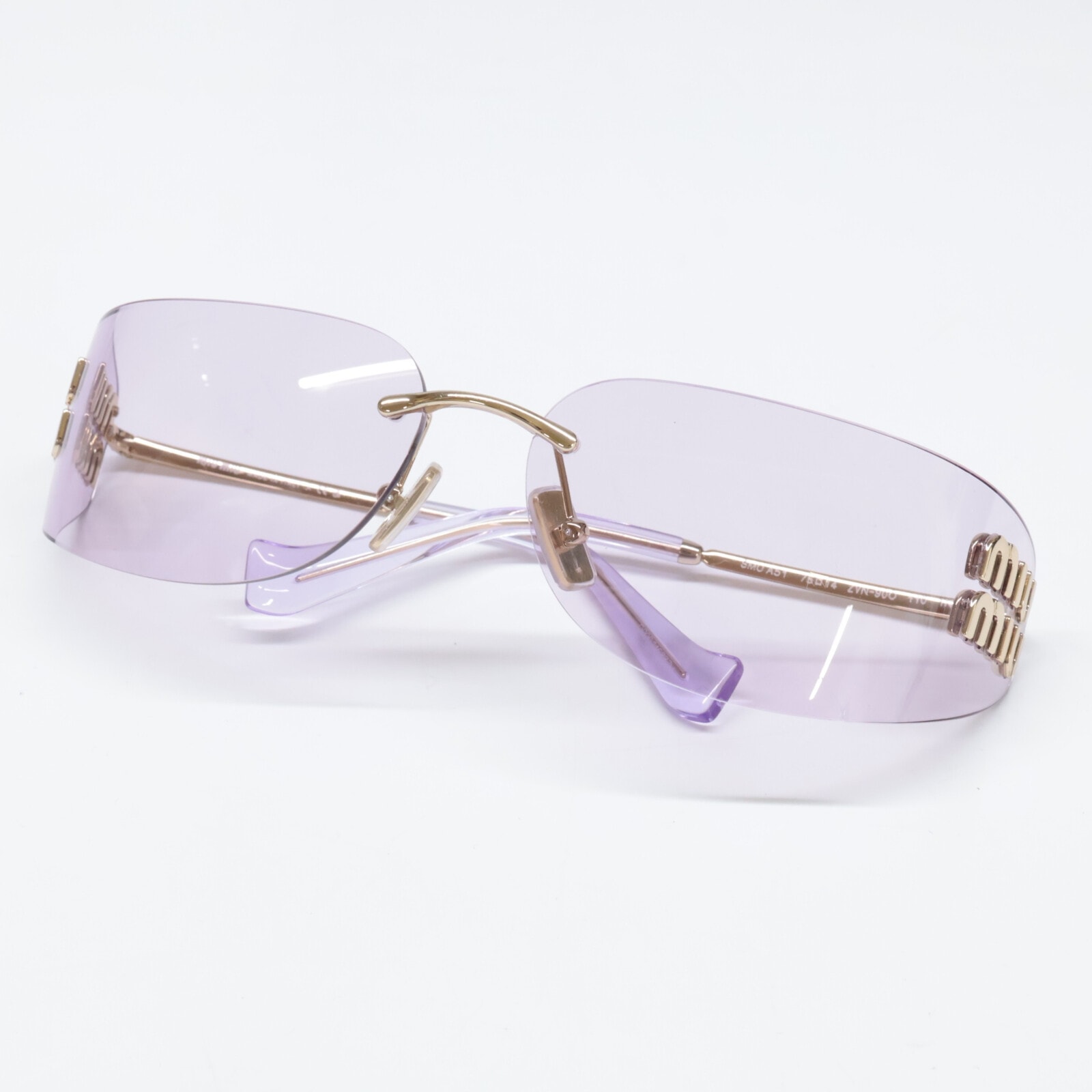 未使用に近い】ミュウミュウ 【美品】SMUA51_EZVN_FE90O_C_075 夜明け