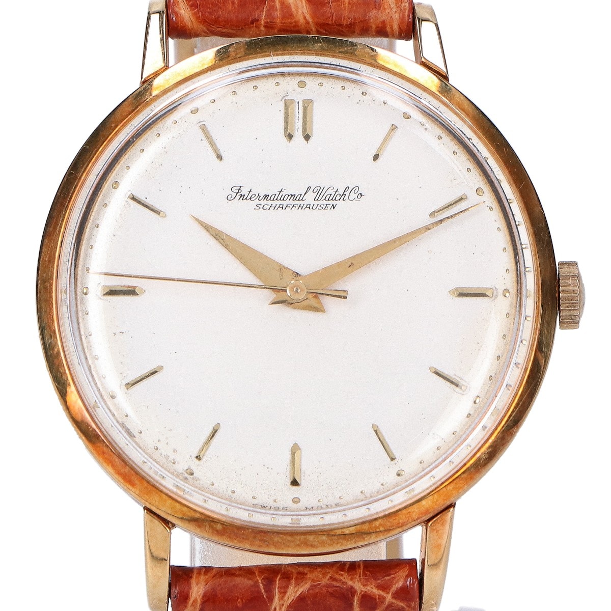 アイダブリューシー ヴィンテージ 18K Cal.89 オールドインター 手巻き