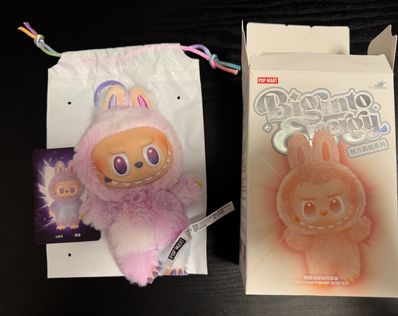 POP MART THE MONSTERS (LABUBU) Big into Energy Series Plush Pendant LUCK
