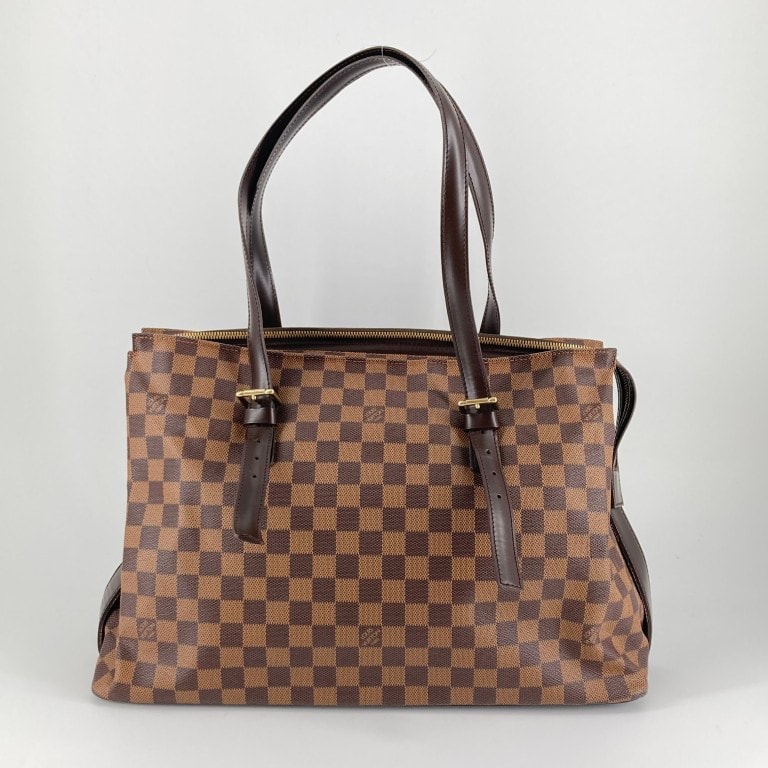 LOUIS VUITTON(ルイ・ヴィトン) ダミエ チェルシー N51119 トートバッグ ブラウン