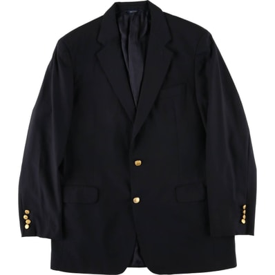 古着 ブルックスブラザーズ Brooks Brothers 紺ブレザー テーラードジャケット カナダ製 メンズL相当/eaa611513