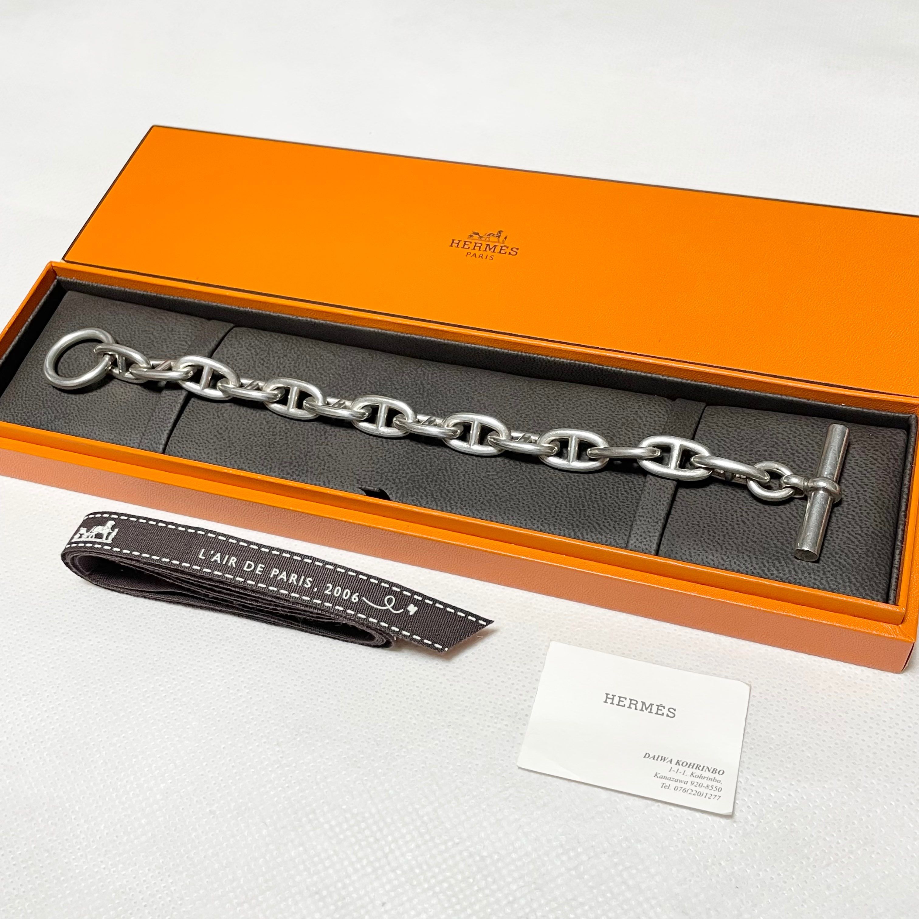 Hermes Chaine D'ancre GM Bracelet "Silver"