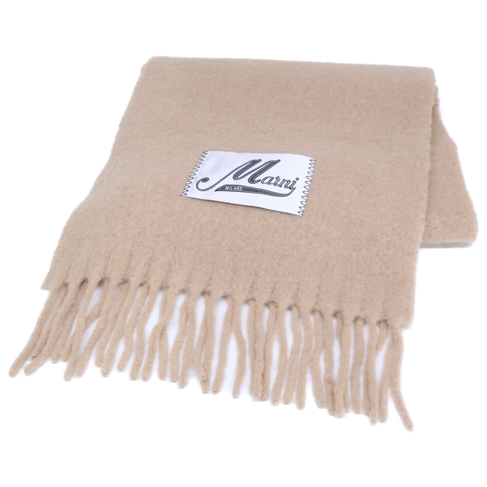 マルニ 【美品/国内正規】SCMC0059Y0 UTW918 00M02 ロゴパッチ アルパカ