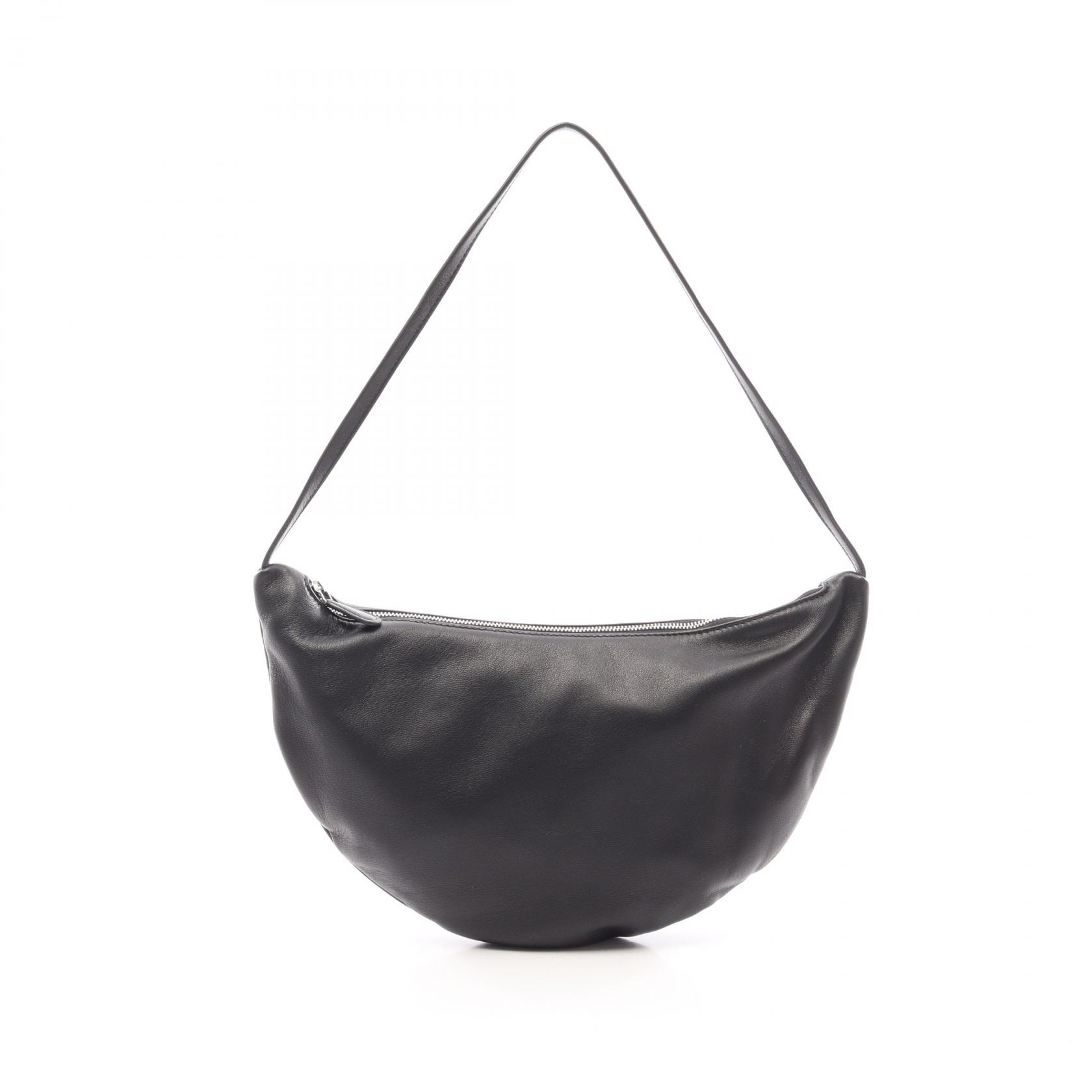 ザ ロウ THE ROW SMALL IZZY ショルダーバッグ バッグ レザー レディース ブラック系 W1939L645BAS 【新品】